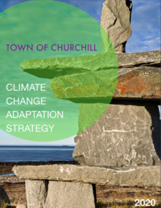 cover of town of churchill climate adaptation strategy